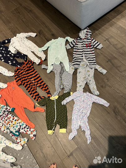 Много вещей на мальчика,от 0 до 3 отдам пакетом