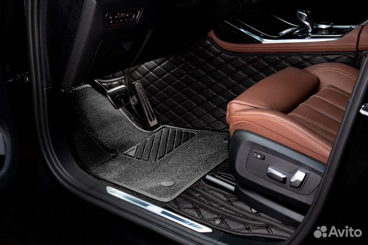 3D Коврики Infiniti FX 37 35 Салон Багажник Экокож