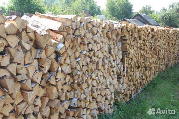Дрова березовые колотые