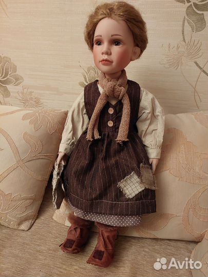 Кукла фарфоровая большая