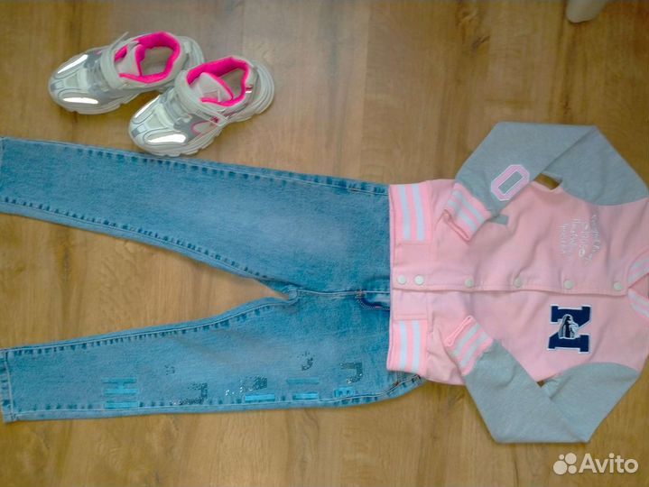 Пакет вещей на девочку 7-8 лет