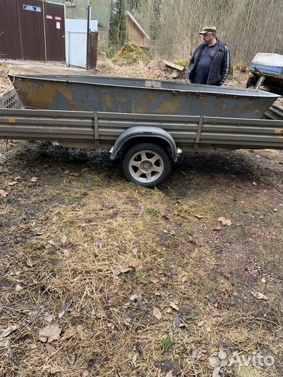 Алюминиевая лодка бу