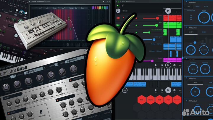 Онлайн-уроки создания музыки (LogicProX,FL Studio)