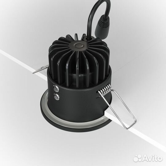 Встраиваемый светильник Zoom DL034-01-06W4K-D-B