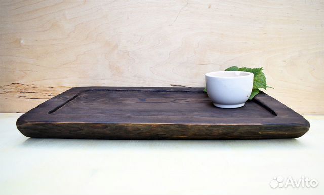 Чабань. Чайная доска из обожженного дерева