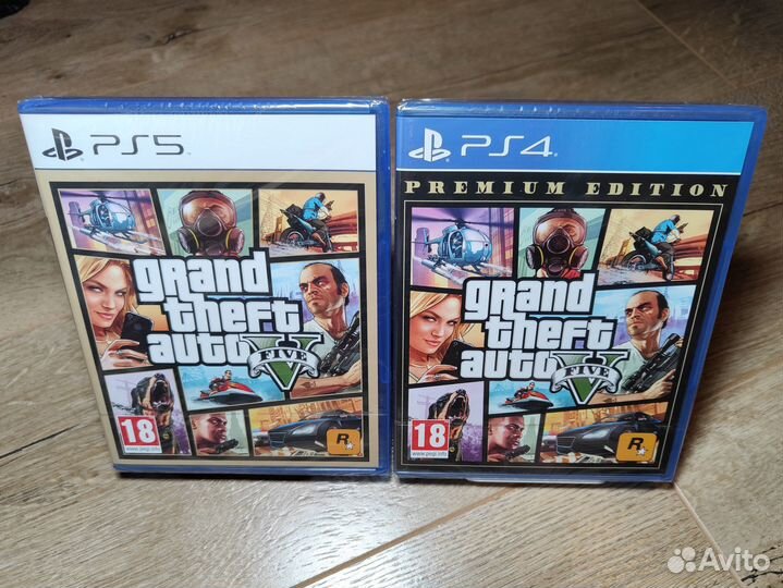 Новый диск GTA 5, The Trilogy PS5 PS4