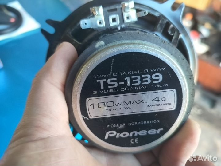 Коаксиальные динамики pioneer ts1339