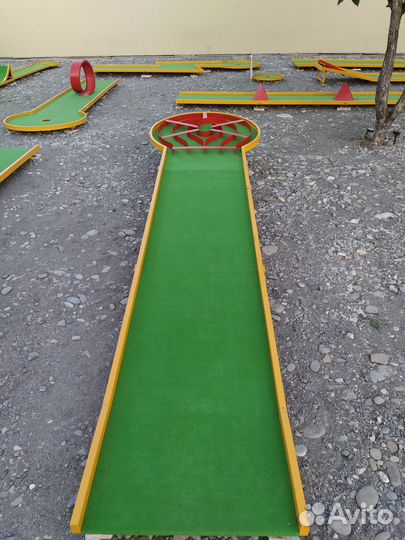 Дорожки для mini гольфа