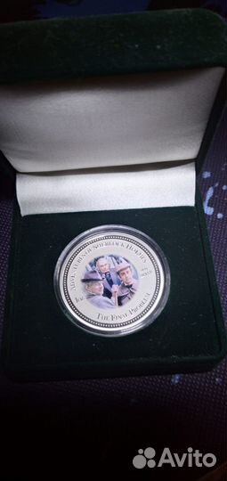 Серебро монета шерлок