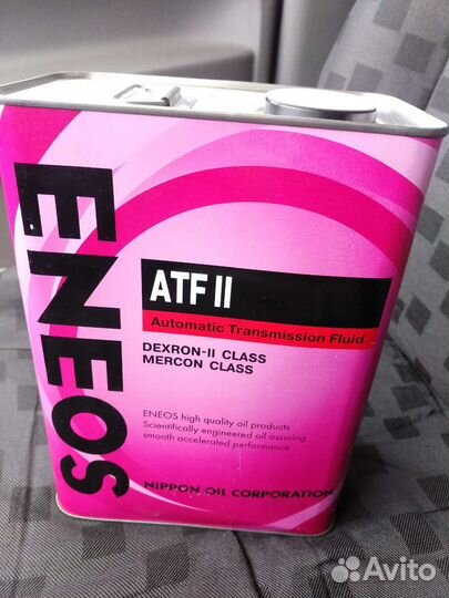 Масло трансмиссионное Eneos ATF II 4л