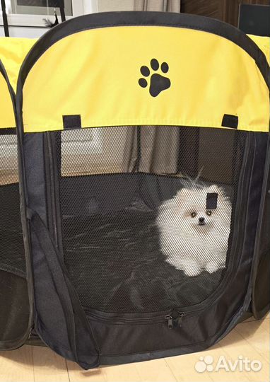 Манеж для собак б/у