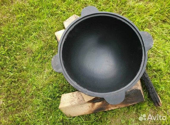Казан чугунный узбекский