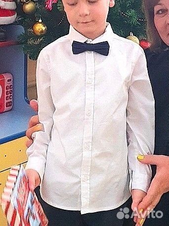 Рубашка Sela белая для мальчика