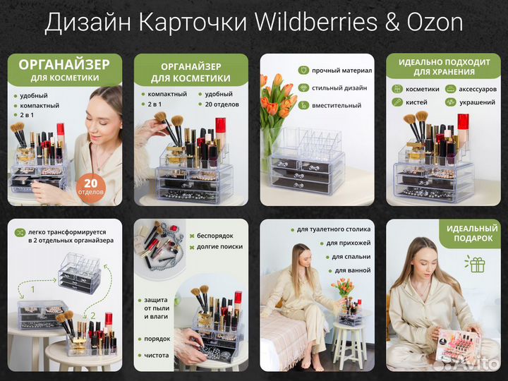 Инфографика для маркетплейсов / карточки товара