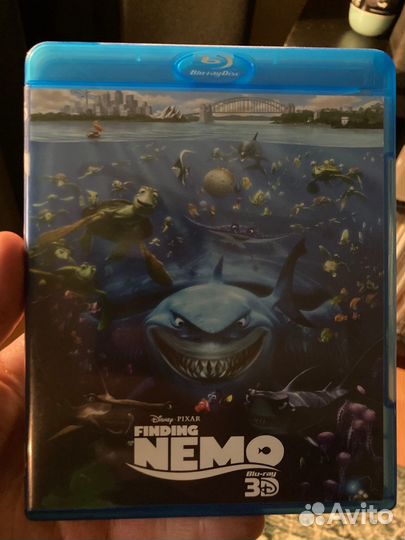Disney Pixar 3D Blu Ray диски