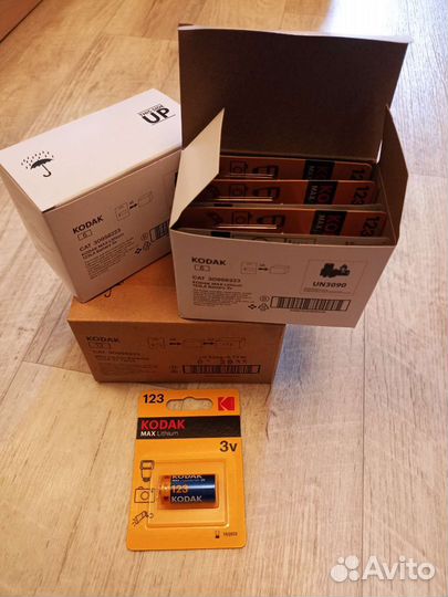 Батарейка Kodak 123 3v