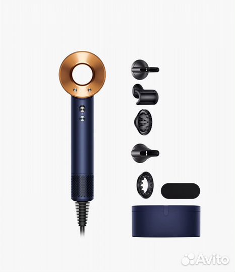 Фен Dyson supersonic HD08 Nickel/Copper