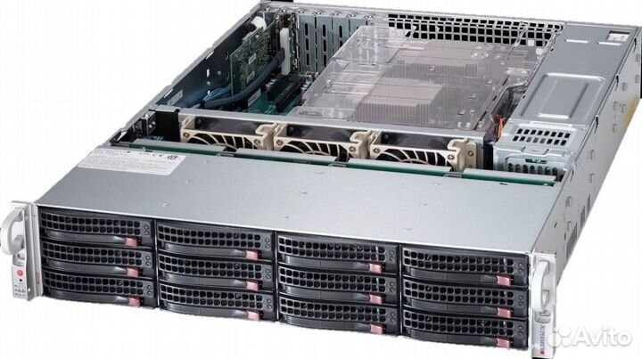 Серверная платформа Supermicro SSG-6028R-E1CR12T 2