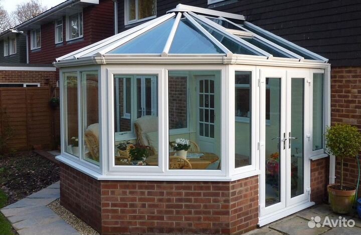 Остекление холодное для террас, веранд, беседок