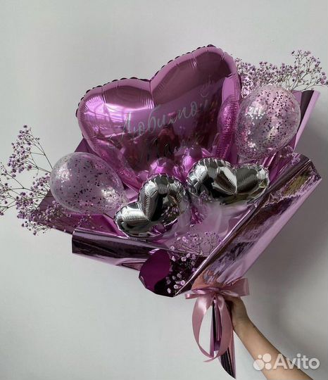 Букет из воздушных шаров