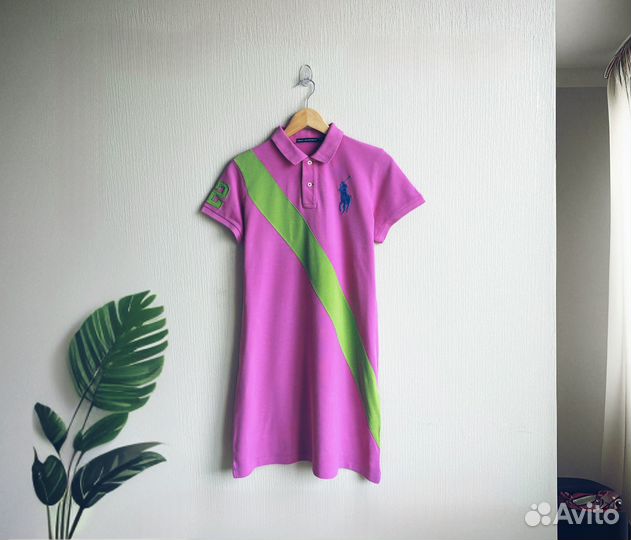 Ralph lauren платье поло L 48. Оригинал
