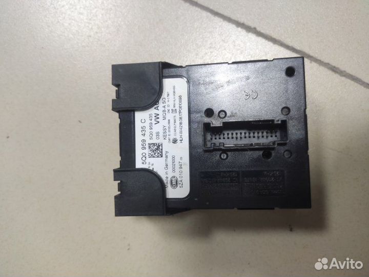 Эбу системы санкционирования доступа и пуска