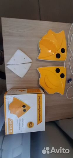 Магнитная щетка для мытья окон