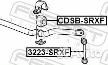 Тяга стабилизатора передняя cadillac SRX 2003-2