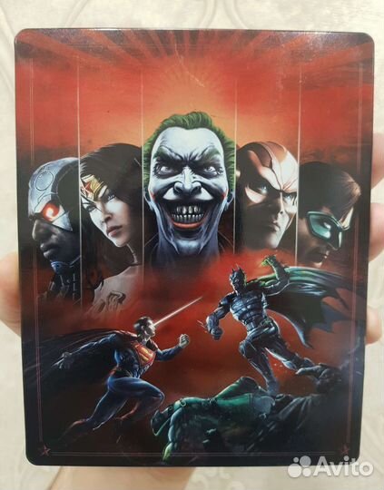PS3 lnjustice Steelbook Лицензия Субти на Рус. яз