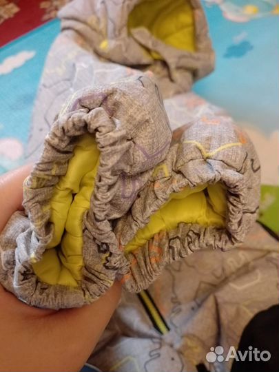 Зимний комбинезон для мальчика 92