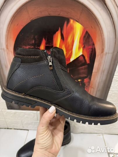 Ботинки зимние натуральная кожа