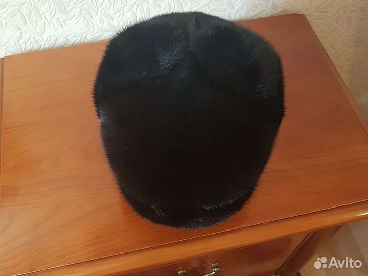 Норковая шапка мужская