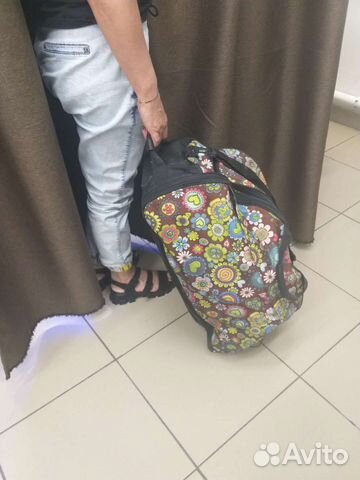 Сумка дорожная на колёсиках