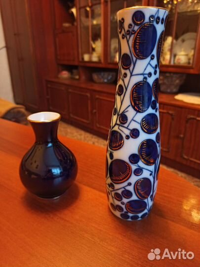 Вазы лфз Сливы и Кобальт