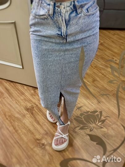 Джинсовая юбка