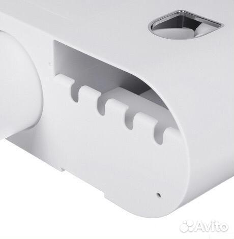 Держатель для зубных щеток с дозатором пасты