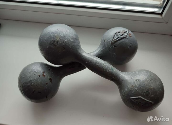 Гантели 3-4-6-8-10-12 кг