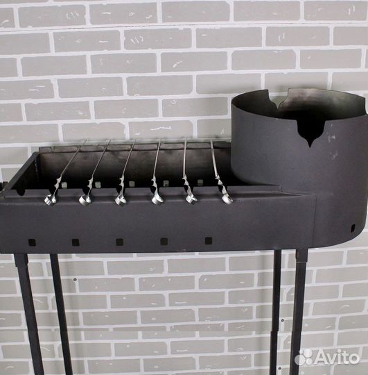 Мангал с подказанником