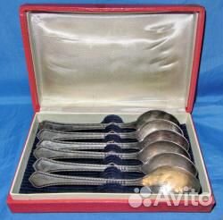 Ложки чайные мнц, Клеймо, 6 шт. СССР