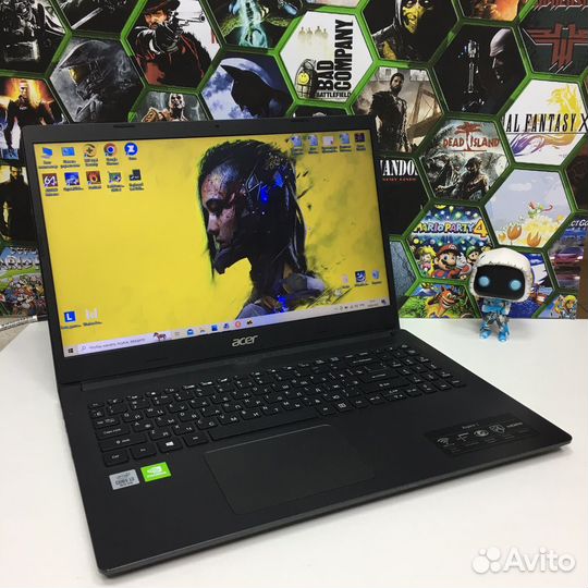 Acer 15.6 i3 1005G1/NvidiaMX330.2Gb/8Gb/SSD256