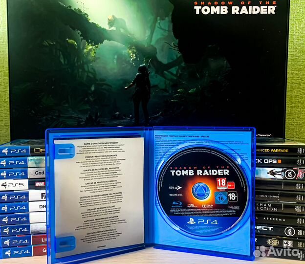 Shadow of the Tomb Raider игра на ps4