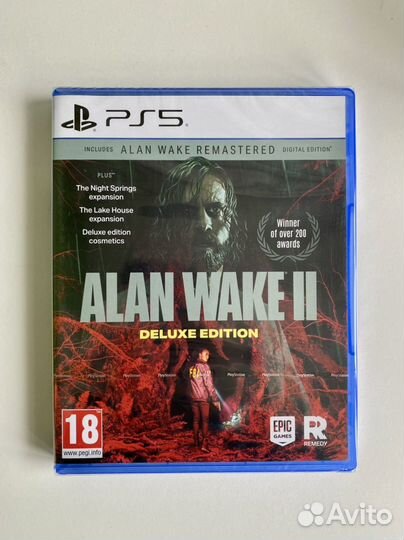Alan Wake 2 Deluxe Edition PS5 Новый диск