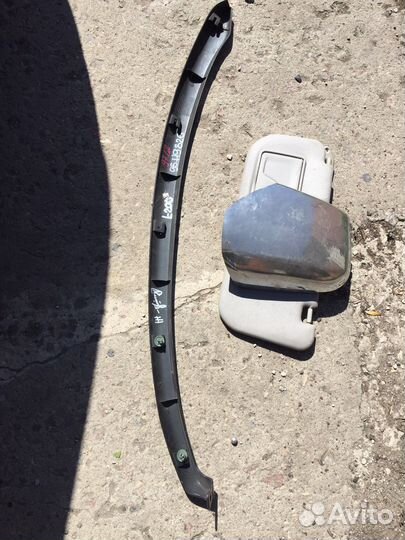 Mitsubishi l200 накладка заднего крыла