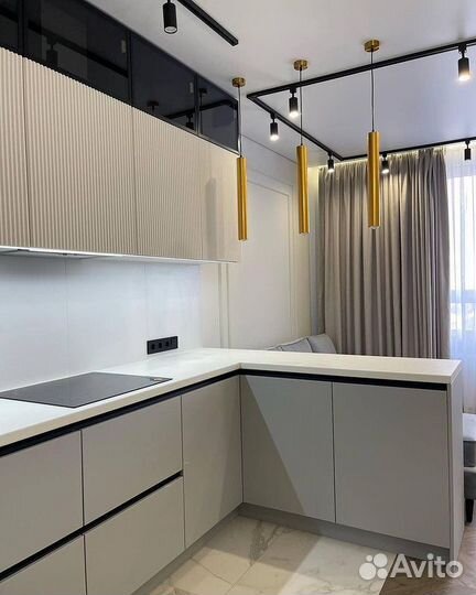 Кухня в стиле лофт