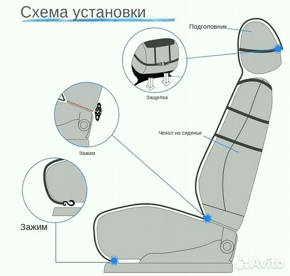 Меховые накидки натуральные волк