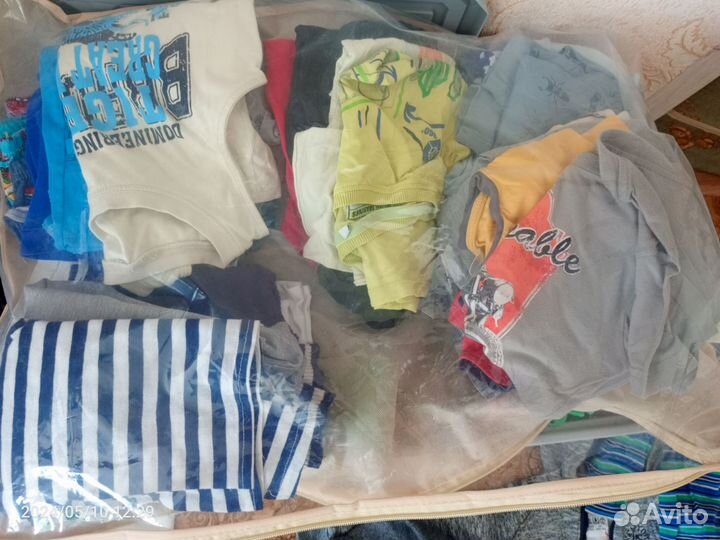Вещи пакетом на мальчика 116-122
