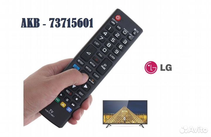 Пульт AKB73715601 для Телевизора LG Smart TV