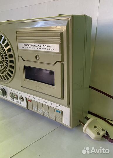 Кассетный магнитофон электроника 302 - 1