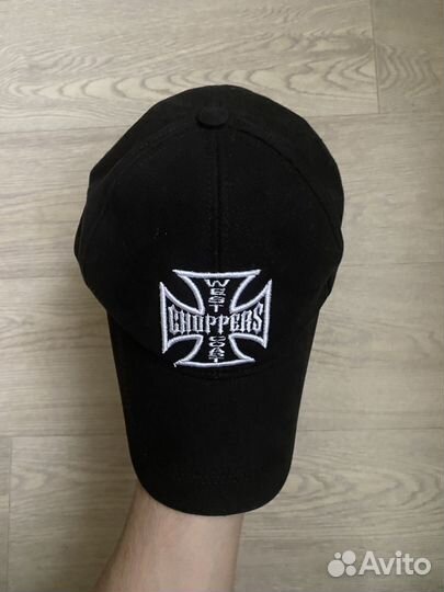 Бейсболка west coast choppers (y2k,affliction)