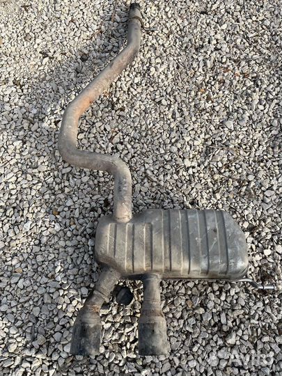 Выхлопная система r32 на skoda yeti